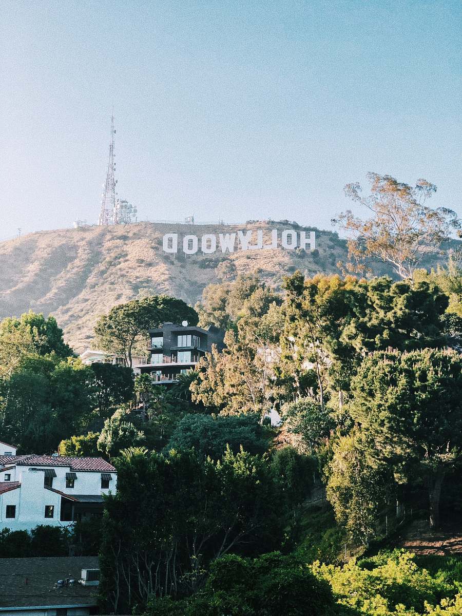 united states Hollywood sign, California architecture